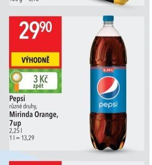 Pepsi, Mirinda Orange, 7up