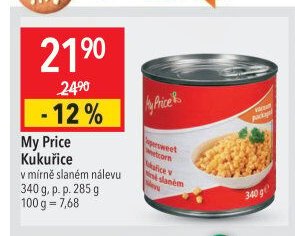 My Price Kukuřice