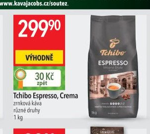 Tchibo Espresso, Crema zrnková káva