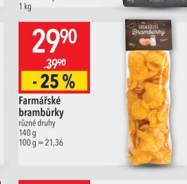 Farmářské brambůrky