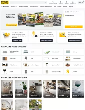 akční leták Sconto nábytek 19.12.2023-25.12.2023