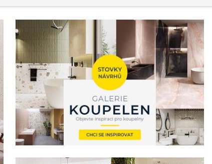 Galerie koupelen - inspirace
