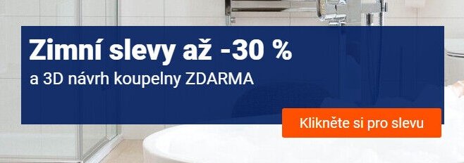 Zimní slevy až -30 % a 3D návrh koupelny ZDARMA - KOUPELNY Ptáček akcniletaky.com