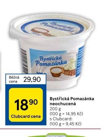 Bystřická Pomazánka neochucená