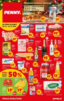 akční leták Penny Market 20.12.2023-23.12.2023
