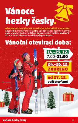 akční leták Penny Market 20.12.2023-23.12.2023