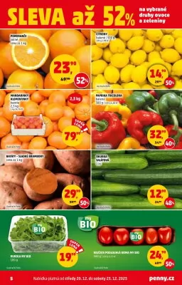 akční leták Penny Market 20.12.2023-23.12.2023