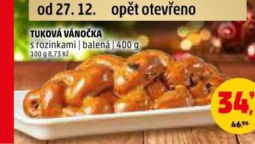 Tuková vánočka