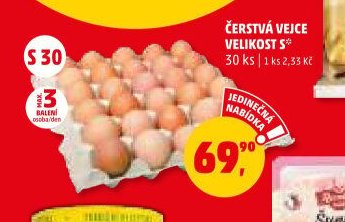 Čerstvá vejce
