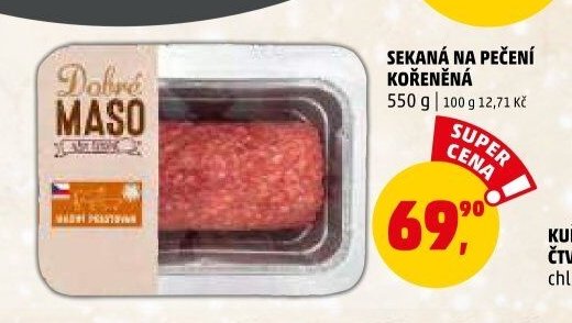 SEKANÁ NA PEČENÍ KOŘENĚNÁ