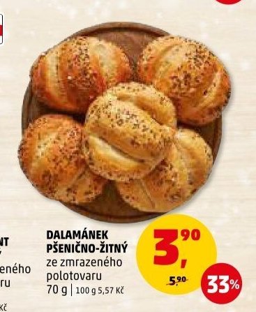 DALAMÁNEK PŠENIČNO-ŽITNÝ