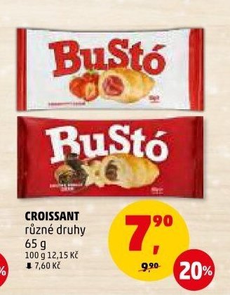 CROISSANT různé druhy