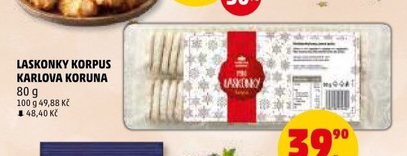LASKONKY KORPUS KARLOVA KORUNA