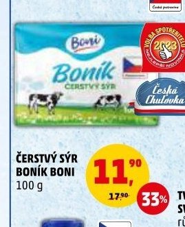 ČERSTVÝ SÝR BONÍK BONI