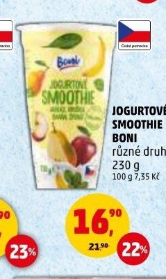 JOGURTOVÉ SMOOTHIE BONI