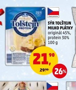 Sýr Tolštejn Milko plátky