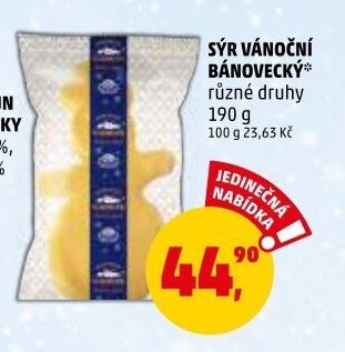 Sýr vánoční Bánovecký