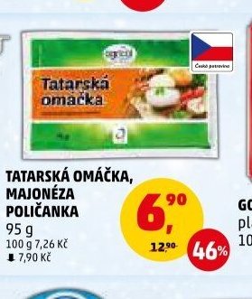 Tatarská omáčka, majonéza Poličanka