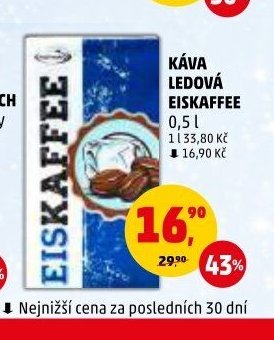 Káva ledová Eiskaffee
