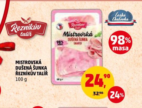MISTROVSKÁ DUŠENÁ ŠUNKA ŘEZNÍKŮV TALÍŘ