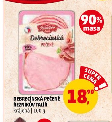 DEBRECÍNSKÁ PEČENĚ ŘEZNÍKŮV TALÍŘ
