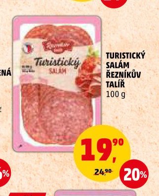 TURISTICKÝ SALÁM ŘEZNÍKŮV TALÍŘ