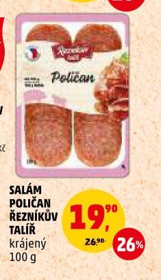 SALÁM POLIČAN ŘEZNÍKŮV TALÍŘ