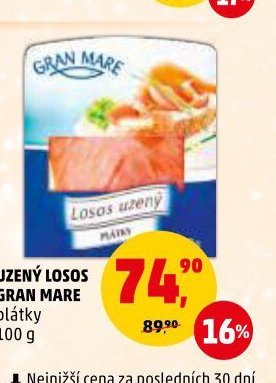 UZENÝ LOSOS GRAN MARE plátky 100 g