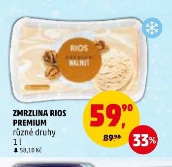 ZMRZLINA RIOS PREMIUM různé druhy