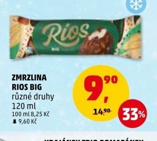 ZMRZLINA RIOS BIG různé druhy