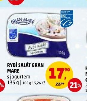 RYBÍ SALÁT GRAN MARE s jogurtem