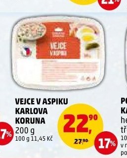 VEJCE V ASPIKU KARLOVA KORUNA