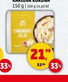 SALÁT CAMEMBERT KARLOVA KORUNA