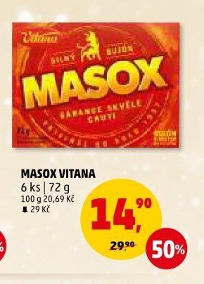 MASOX VITANA 6 ks | 72 g