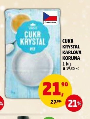Cukr krystal Karlova Koruna
