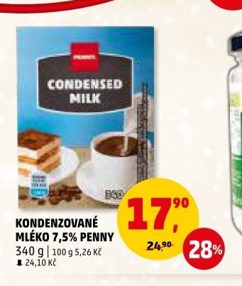 Kondenzované mléko 7,5% Penny