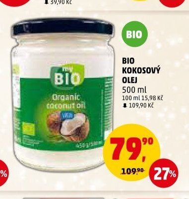 BIO kokosový olej