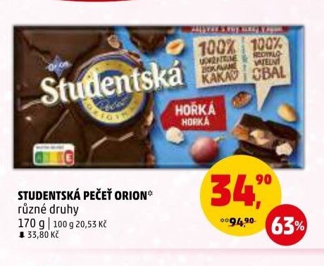 Studentská pečeť Orion