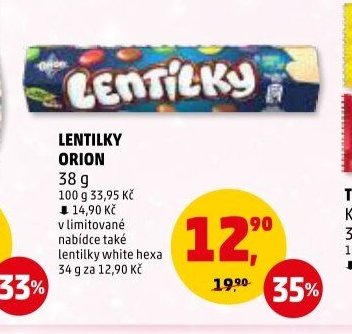 Lentilky Orion