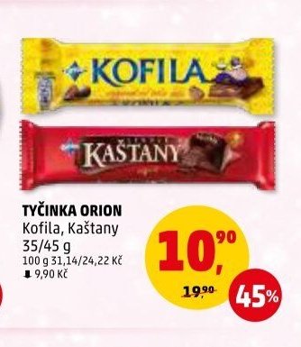 Tyčinka Orion (Kofila, Kaštany)
