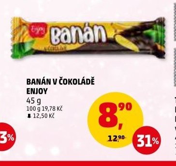 Banán v čokoládě Enjoy