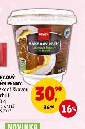 Kakaový krém Penny