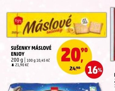 Sušenky máslové Enjoy