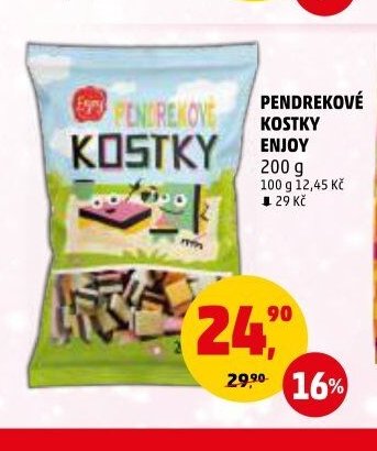 Pendrekové kostky Enjoy
