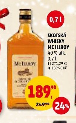 SKOTSKÁ WHISKY MC ILLROY