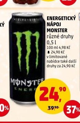 Energetický nápoj Monster
