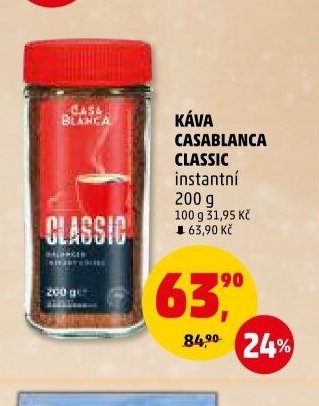 Káva Casablanca Classic instantní
