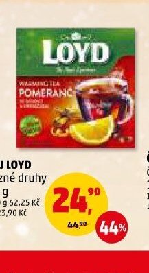 Čaj Loyd různé druhy
