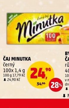 Čaj Minutka černý