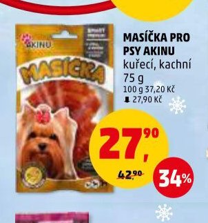 MASÍČKA PRO PSY AKINU